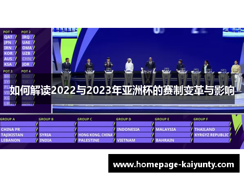 如何解读2022与2023年亚洲杯的赛制变革与影响